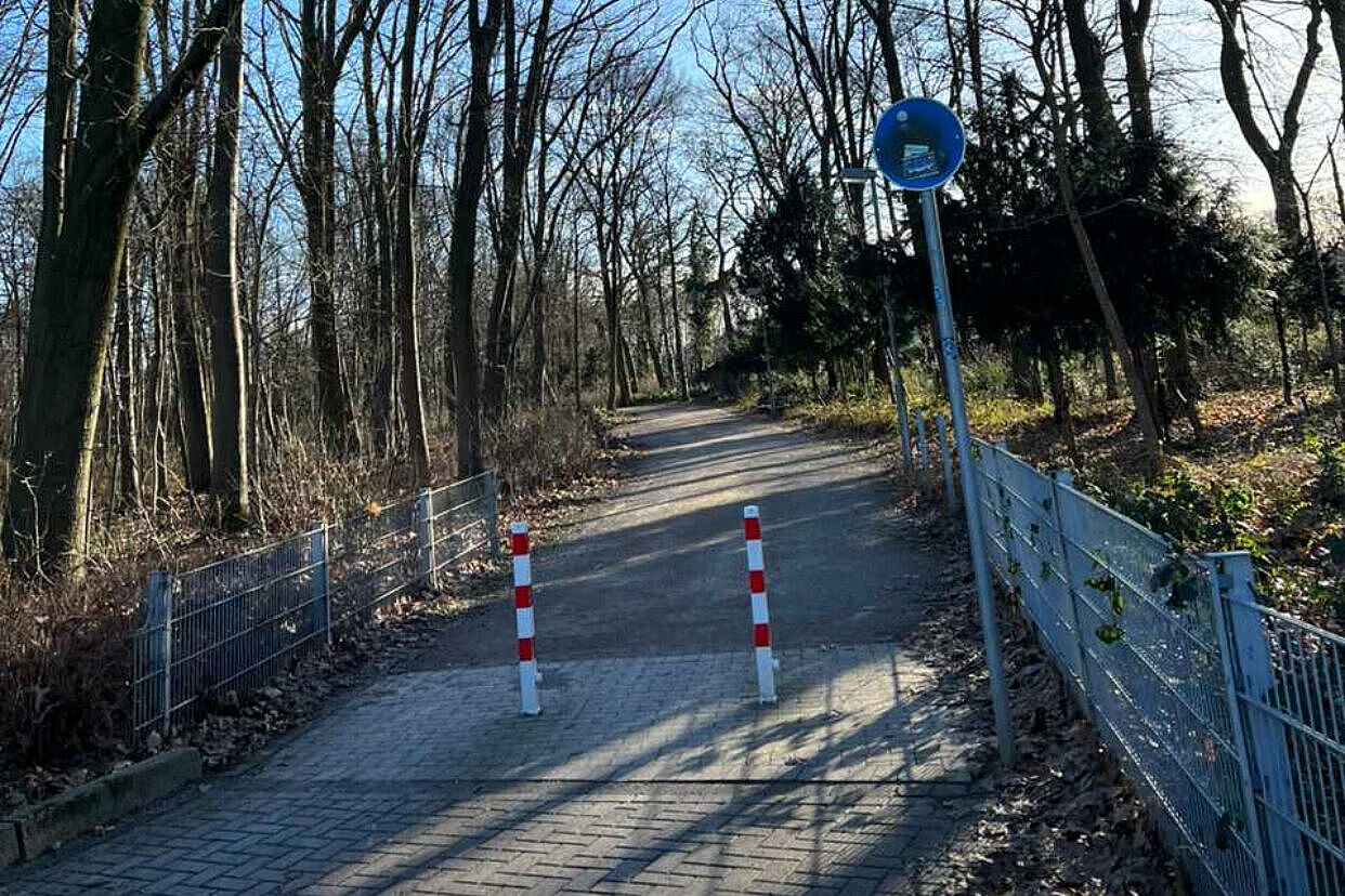 Hindernis auf dem Wege