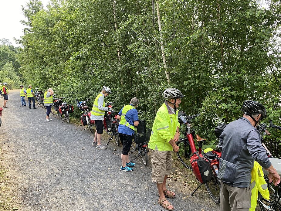 Kleine Pause am Lohheidesee Kleine Pause am Lohheidesee in Baerl