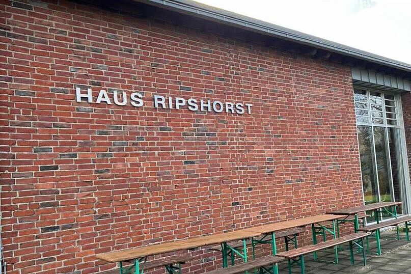 Ankunft am Haus Ripshorst