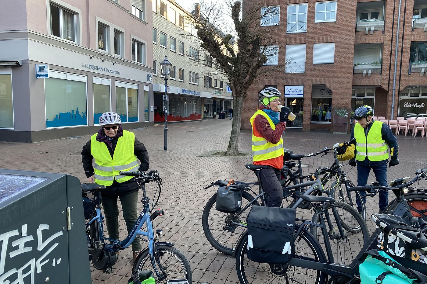 Fertig machen zur Abfahrt