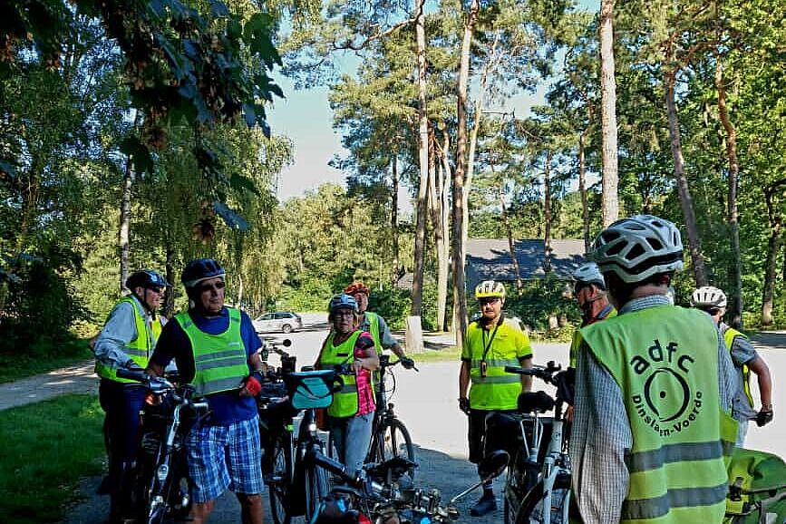 Erste Pause an der Nottenkämper Halde