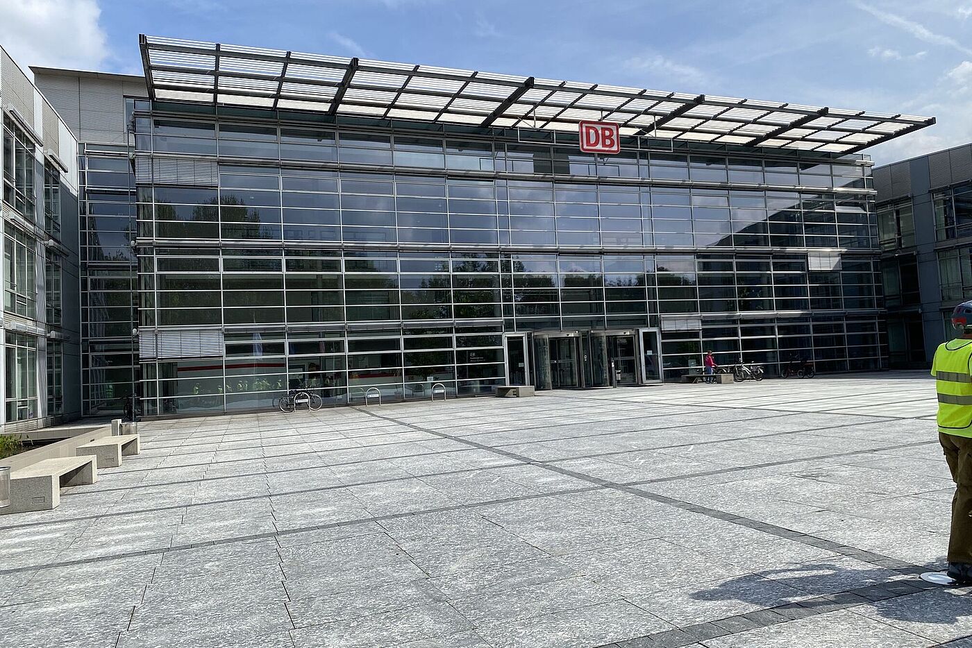 Die Güterbahnverwaltung in Duisburg