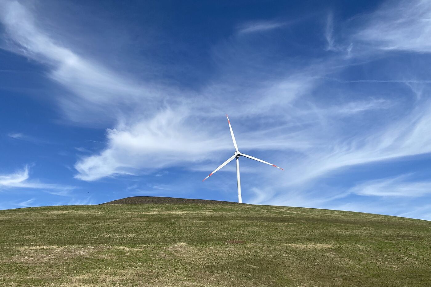 Endlich an der Mottbruchhalde angekommen