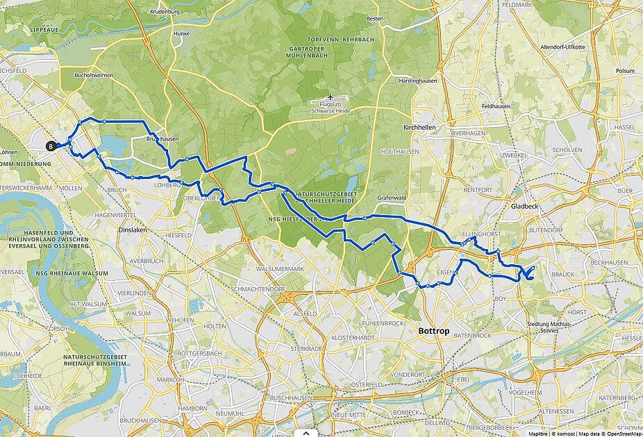 Hier geht's lang Hier geht's lang