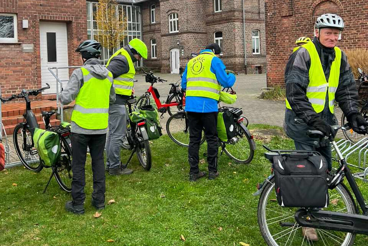 Ankunft beim Café Lühlerheide