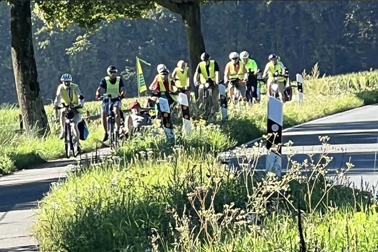 Da kommt die Radelbande