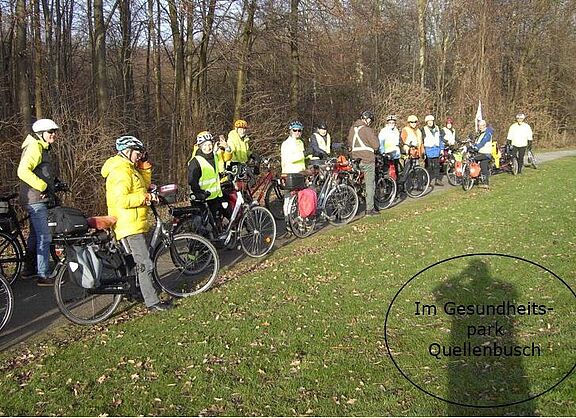 Pause im Gesundheitspark Quellenbusch