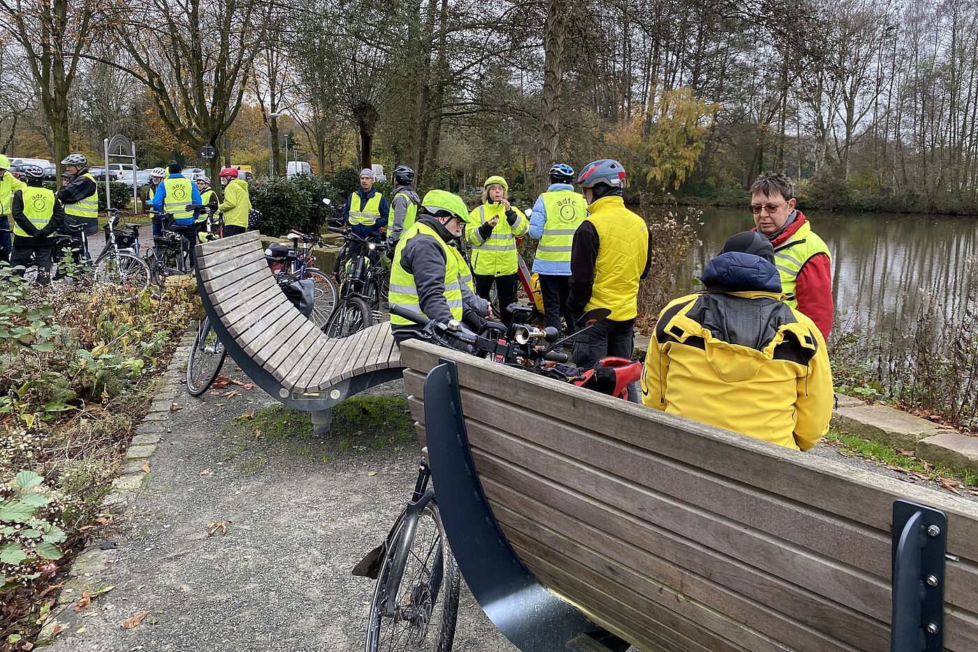 Kleine Pause in Schermbeck