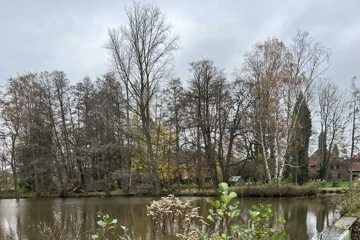 Kleine Pause in Schermbeck