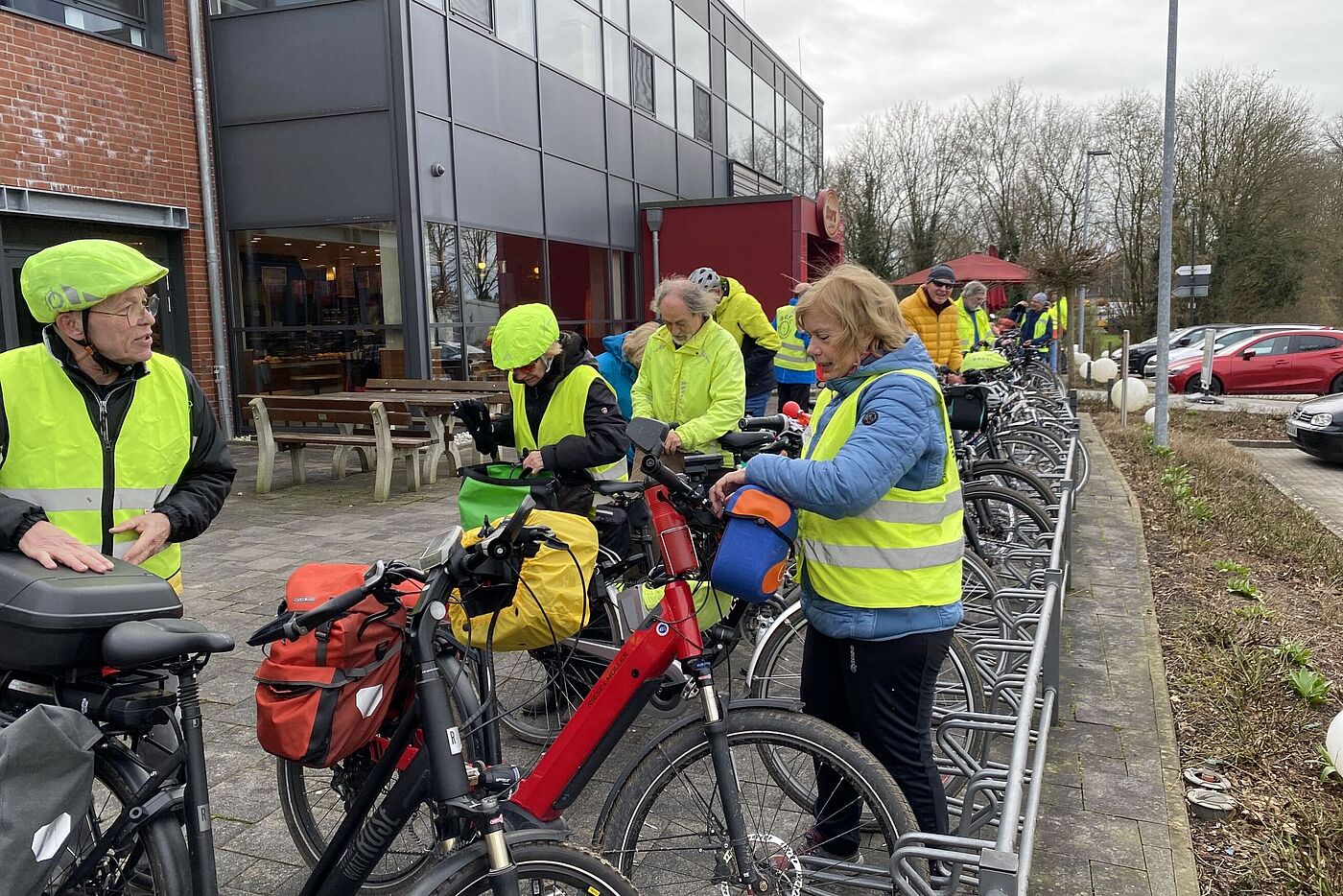 Ankunft bei Bors in Hamminkeln
