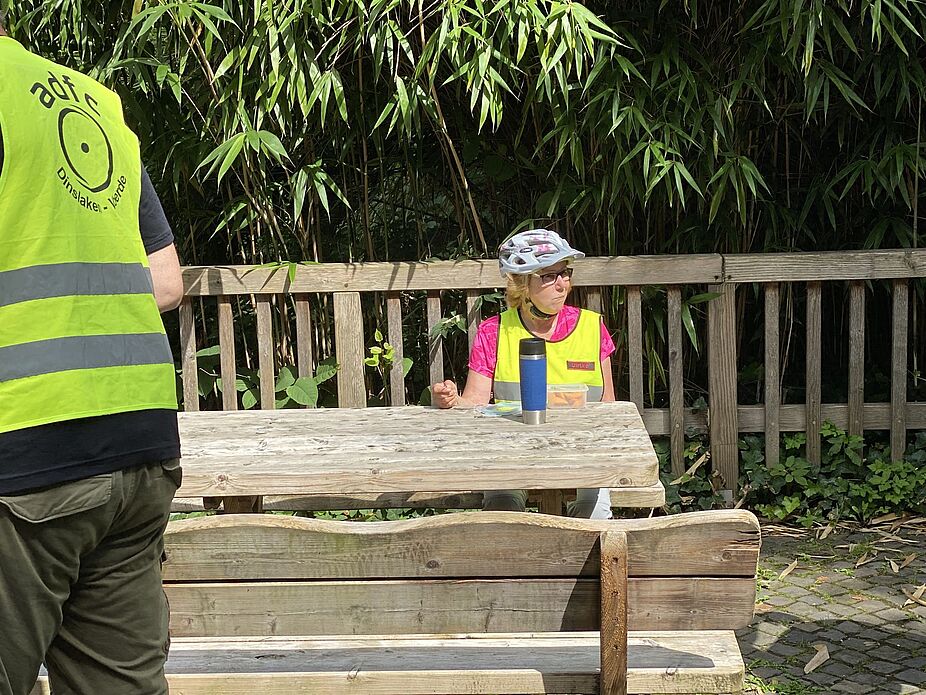 KW32 Erle 22 Eine letzte Pause an der Gartroper Mühle Eine letzte Pause an der Gartroper Mühle