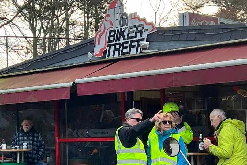 Einkehr im Bikertreff