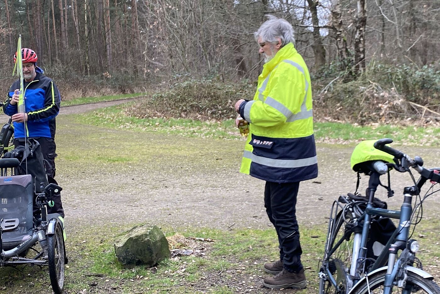 Eine kleine Pause in der Leucht