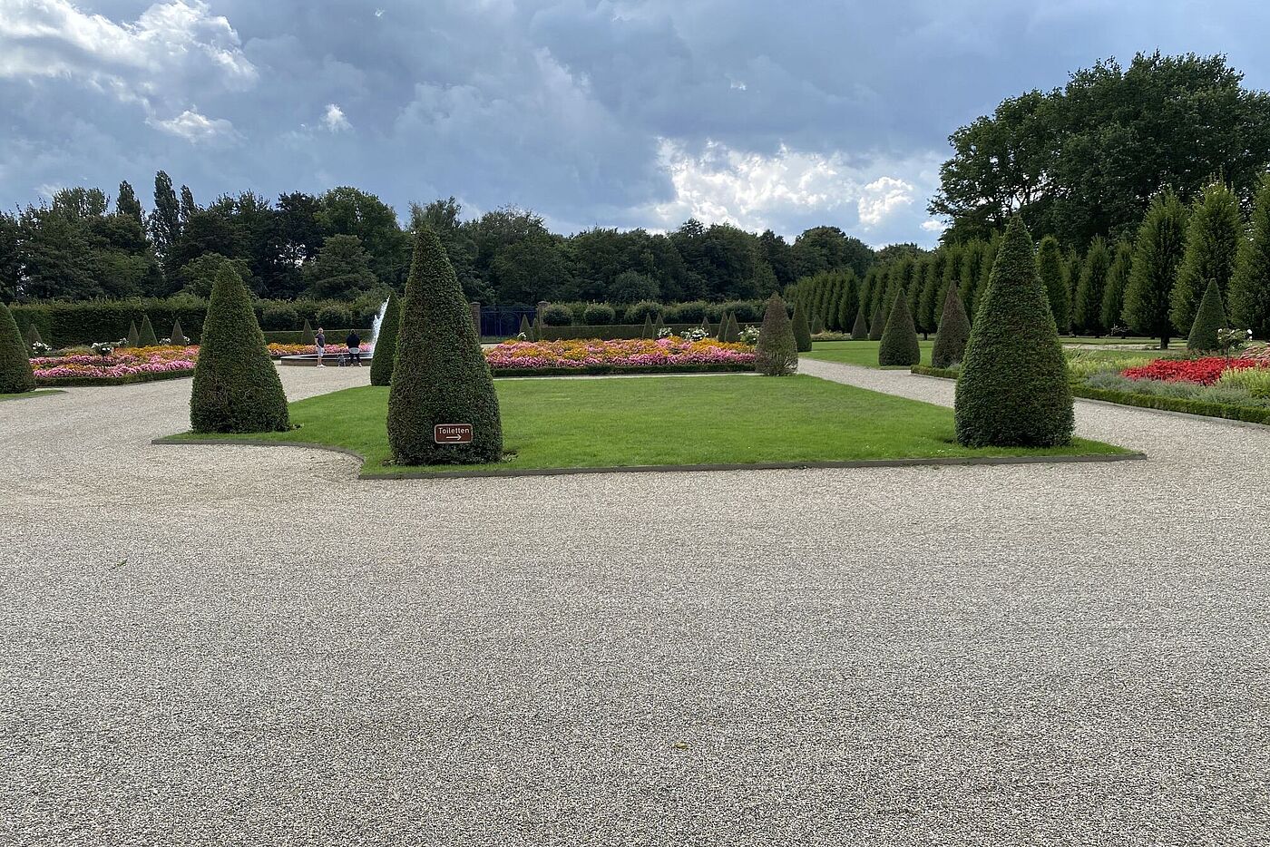 Der Barockgarten im Kloster Kamp