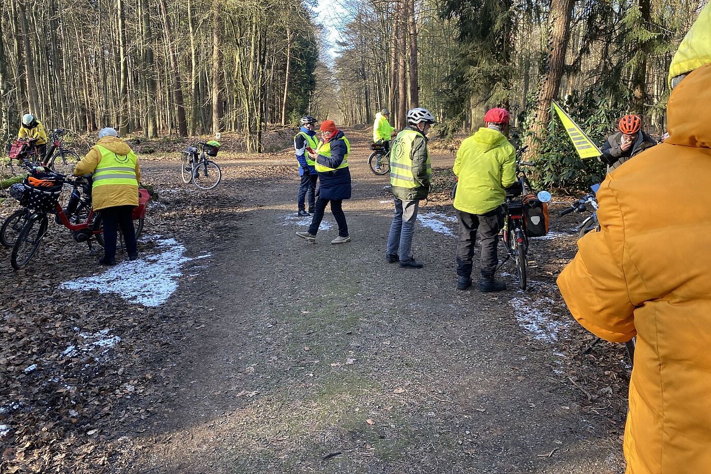 Kurze Pause bei Bruno