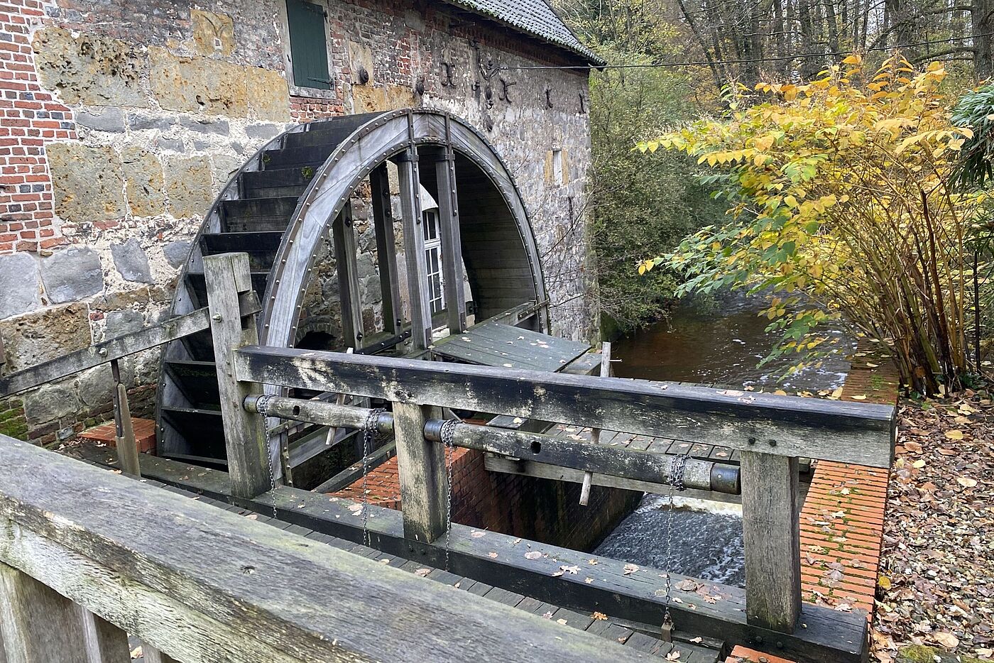 An der Mühle bei Schloss Gartrop