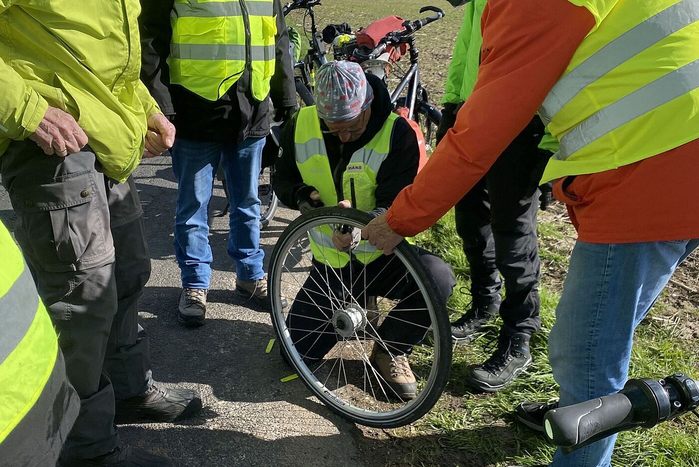 Hans ist der Weltklassemechaniker