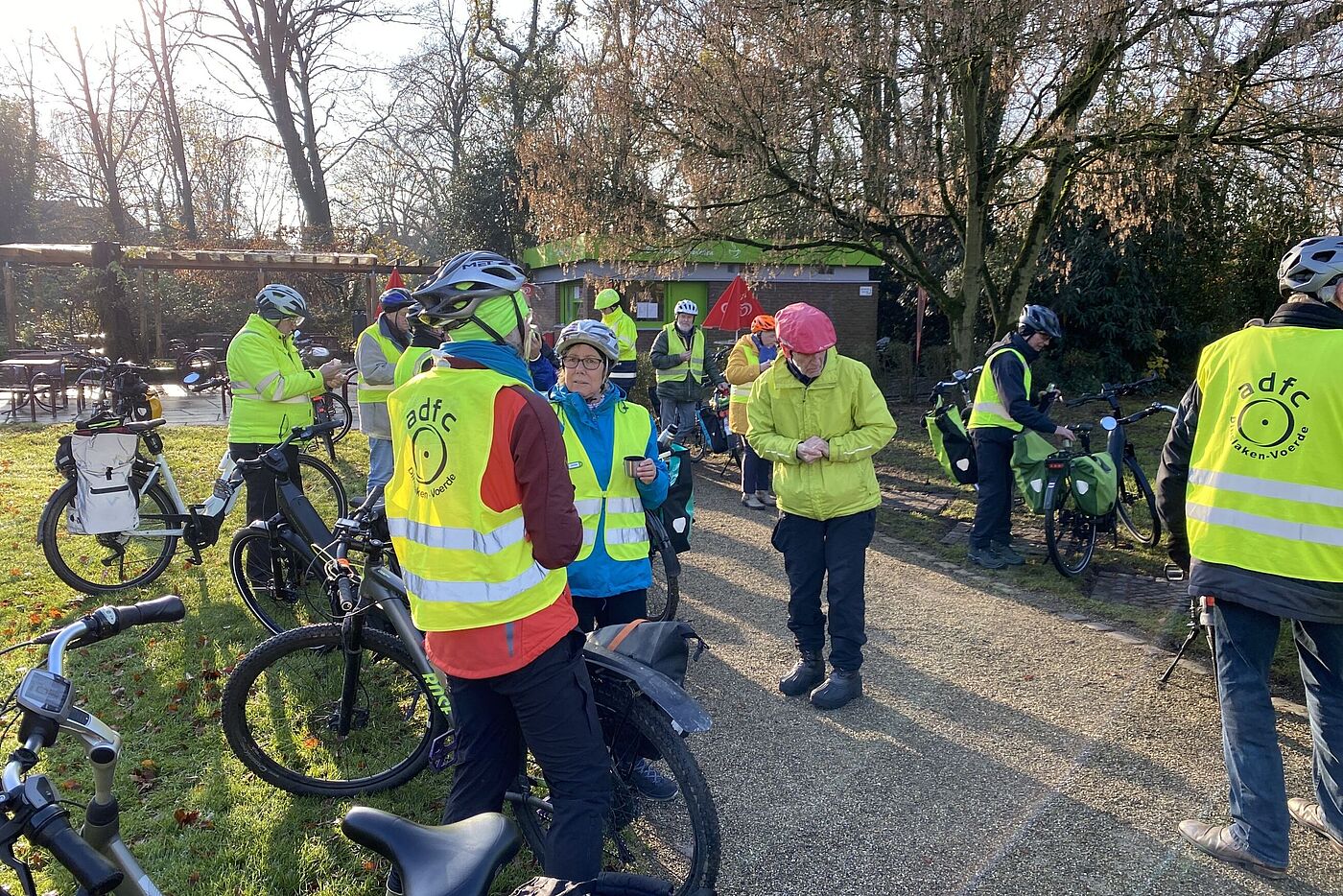 Erste Pause im Jubliläumshain-der Pott ist zu