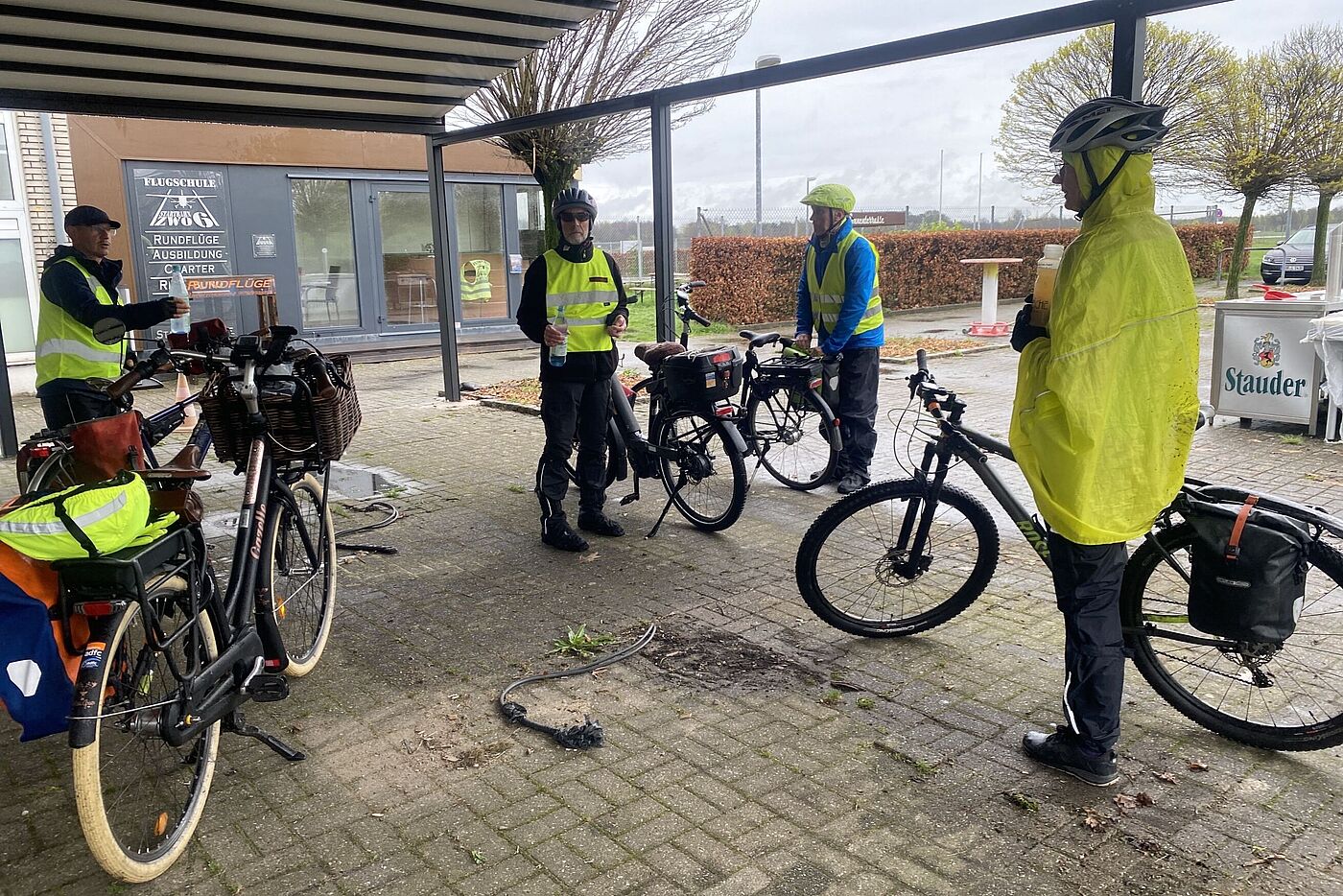 Vorbereitungen auf die Feuchttour