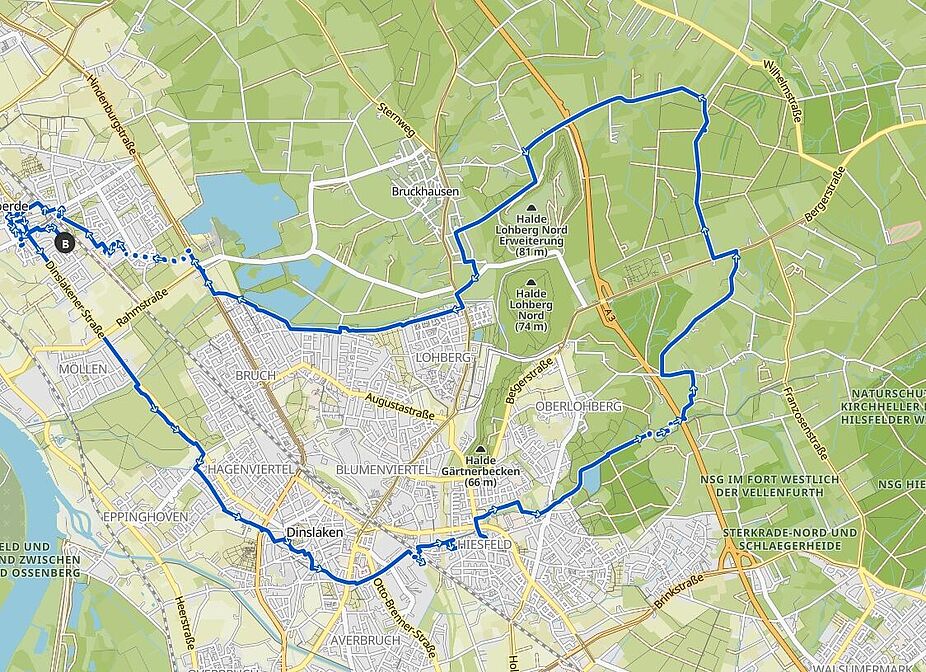 Hier geht's lang Hier geht's lang