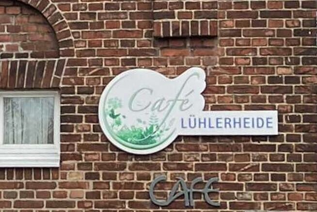 Ankunft beim Café Lühlerheide