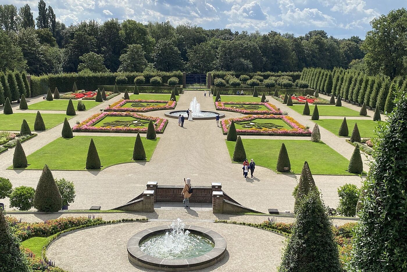 Der Barockgarten im Kloster Kamp
