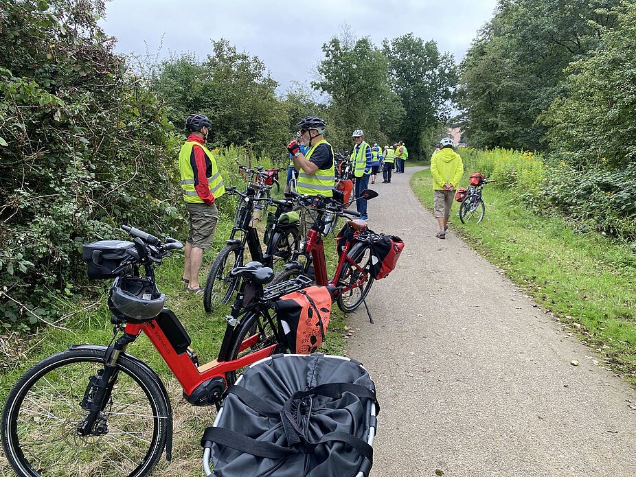 Pause im Wald Und wieder eine Ölwechselpause