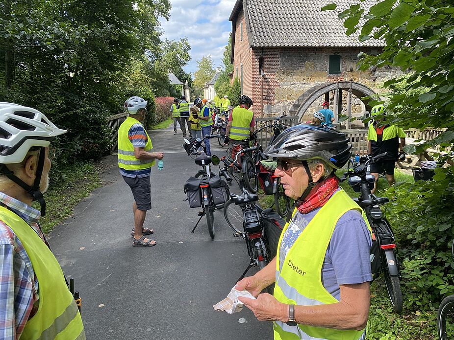 KW32 Erle 20 Eine letzte Pause an der Gartroper Mühle Eine letzte Pause an der Gartroper Mühle