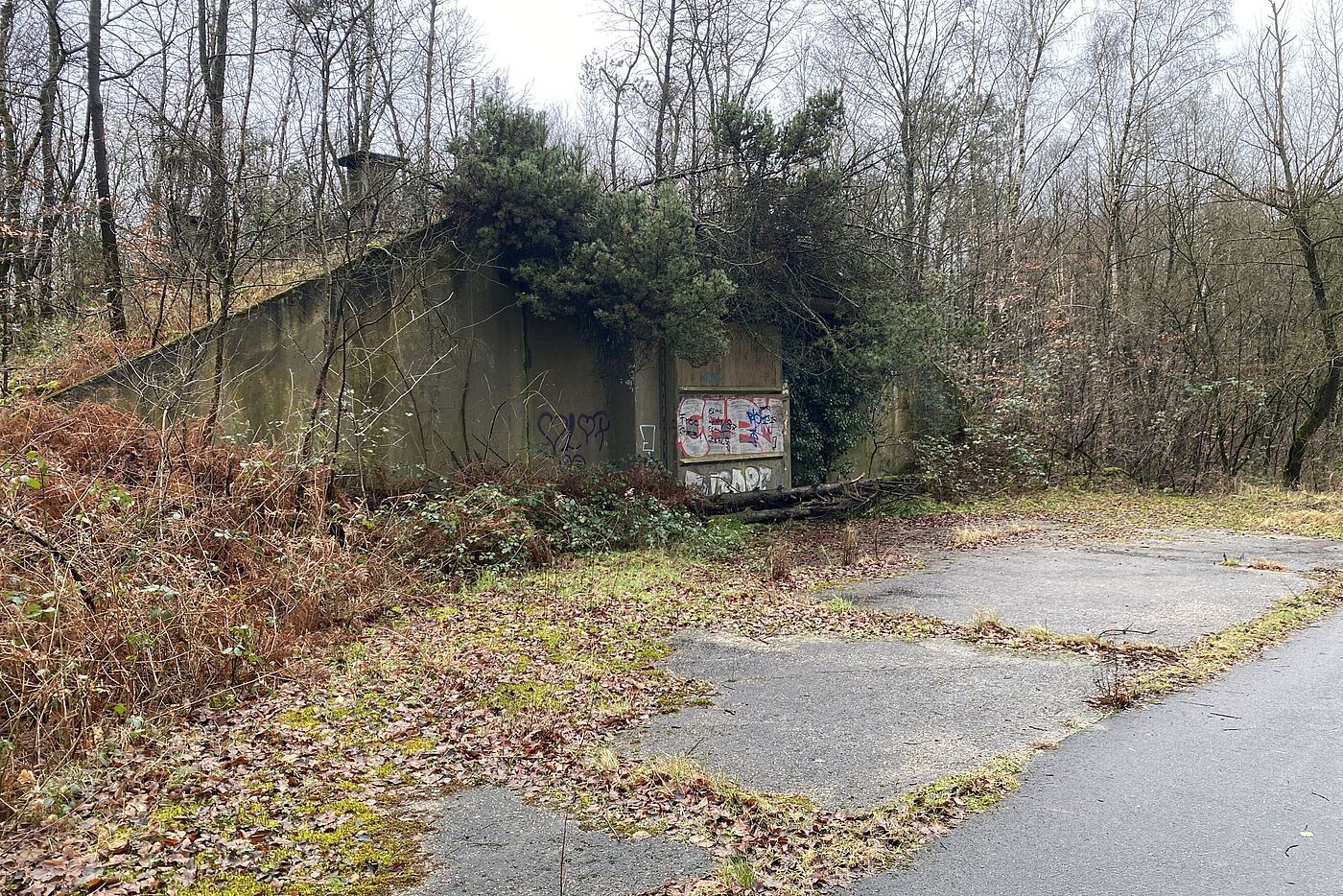 Eine Der Bunkeranlagen