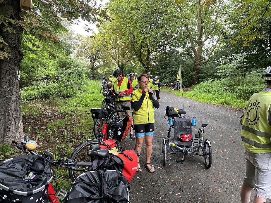 Kleine Ölwechselpause am Schacht Sterkrage Kleine Ölwechselpause am Schacht Sterkrage