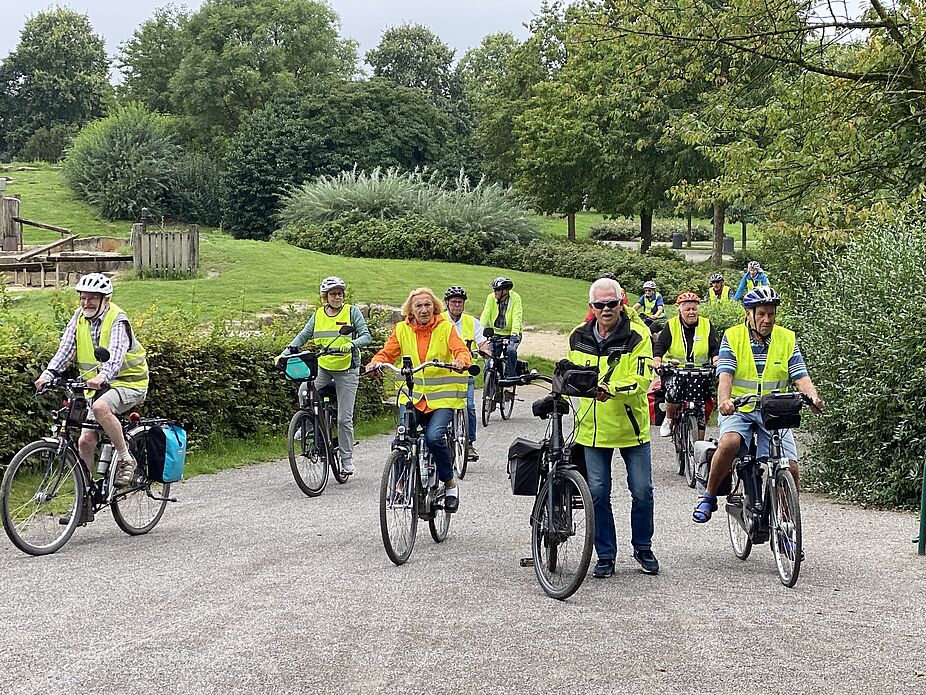Ankunft im Nordsternpark Ankunft im Nordsternpark