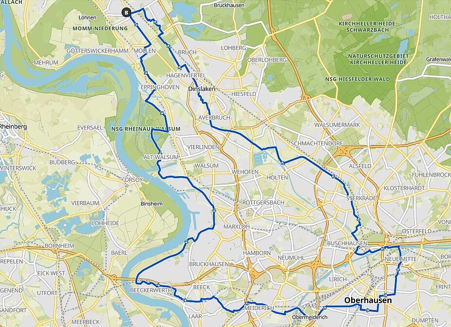 Hier geht's lang Hier geht's lang