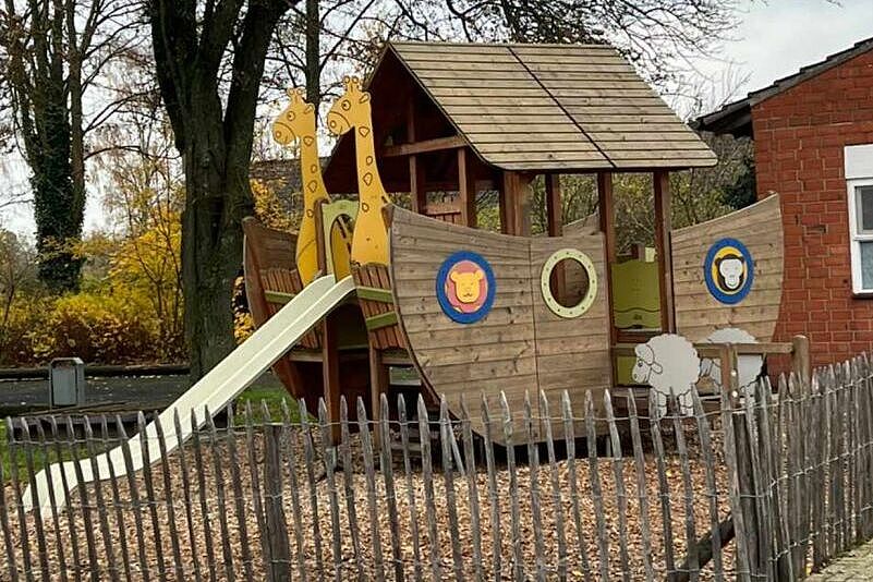 Ankunft beim Café Lühlerheide
