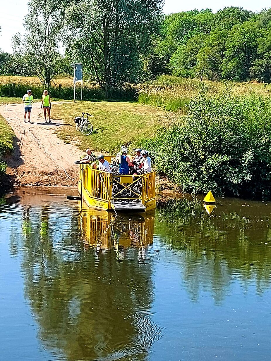 Unterwegs zur "schwarzen Heide"