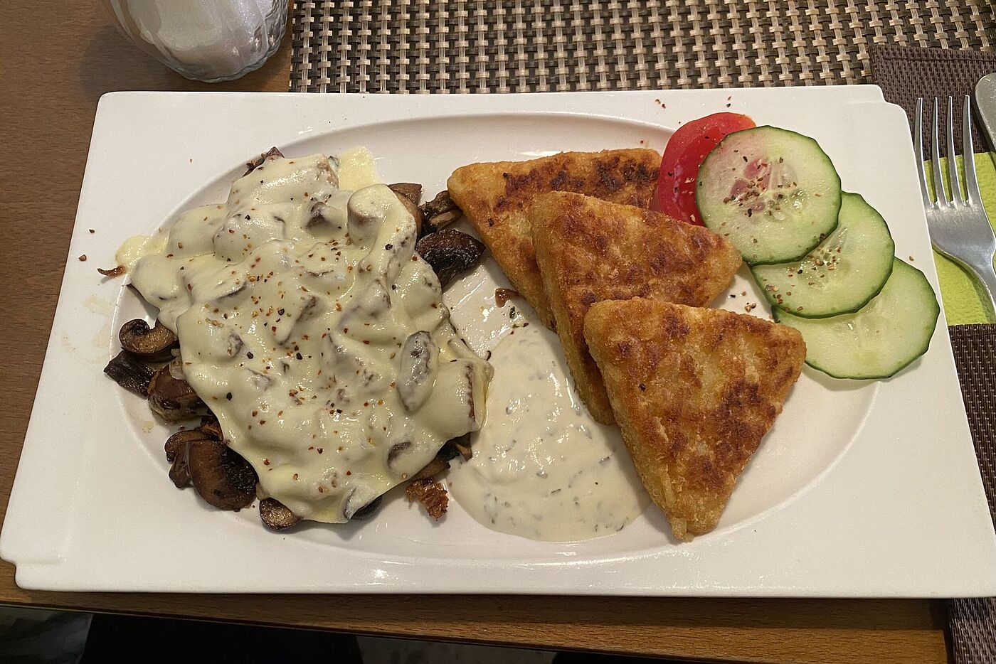 Der Röstiteller - lecker!
