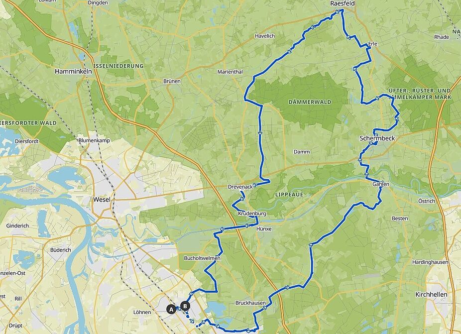 Hier geht's lang Hier geht's lang