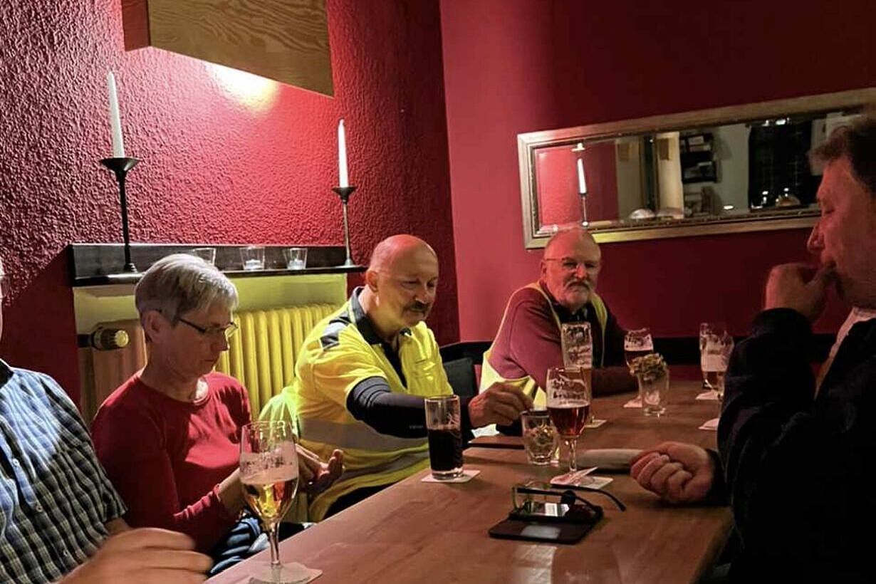 Prösterchen im Ramirez in Schermbeck