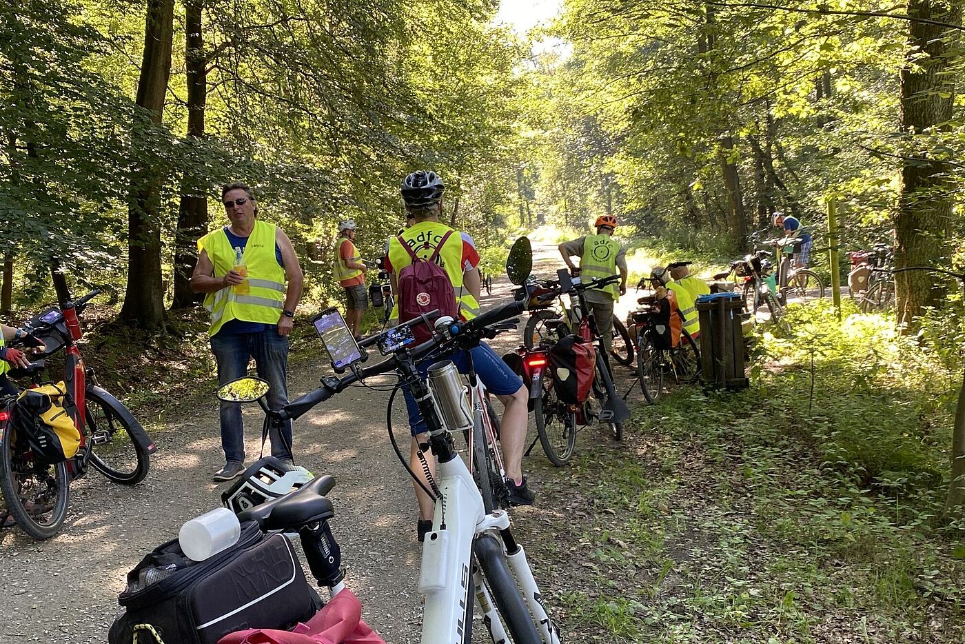 Eine letzte Pause im Kirchhellener Wald