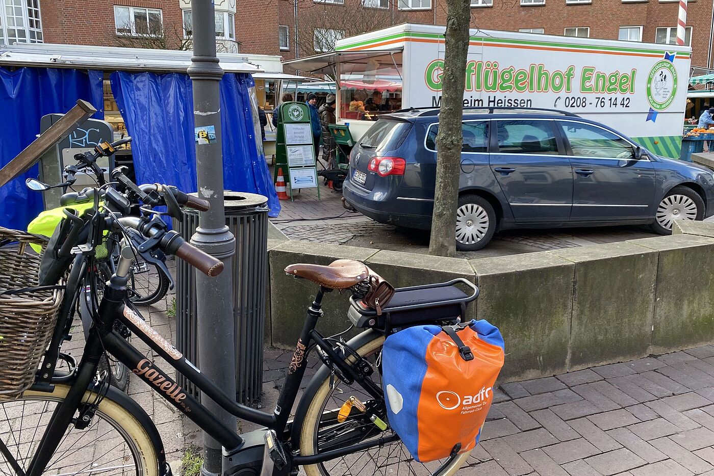 Der Altmarkt wacht so langsam auf