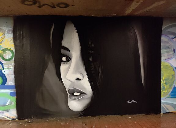 Graffiti an der Stockumer Schule