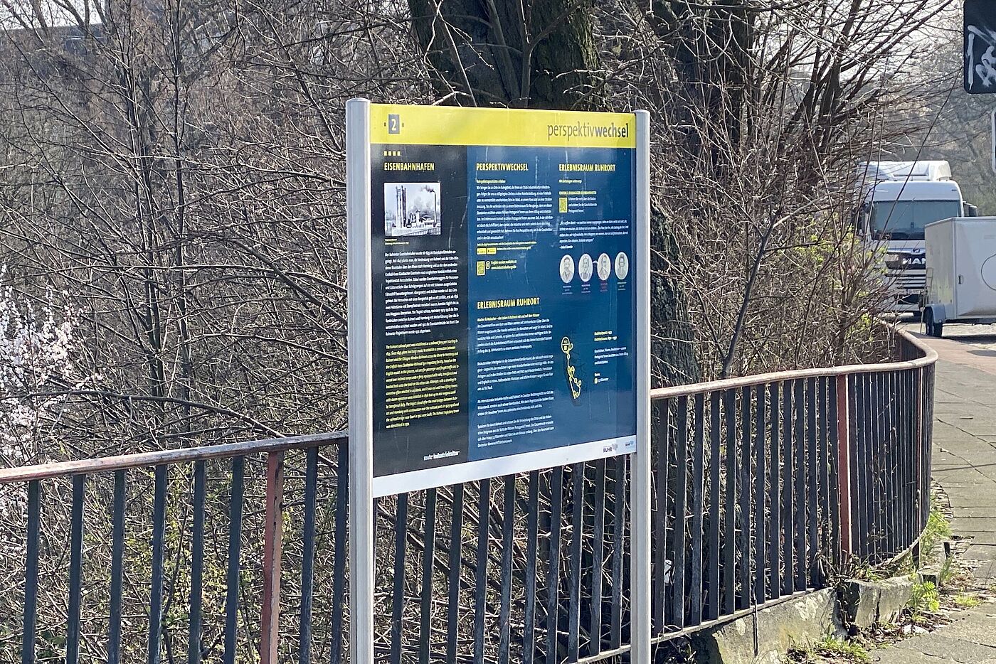 Ein Erklärpunkt mit Infos