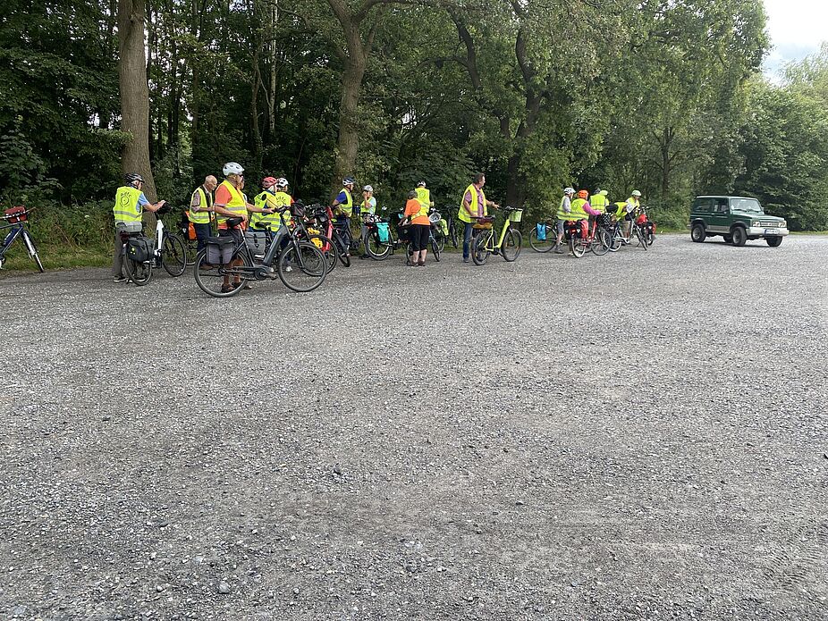 KW29 Wulfen 19 Ein kurzer Halt am Wegesrand Ein kurzer Halt am Wegesrand