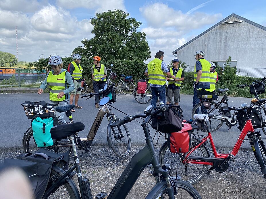 Die Zusteiger werden eingesammelt Die Zusteiger werden eingesammelt