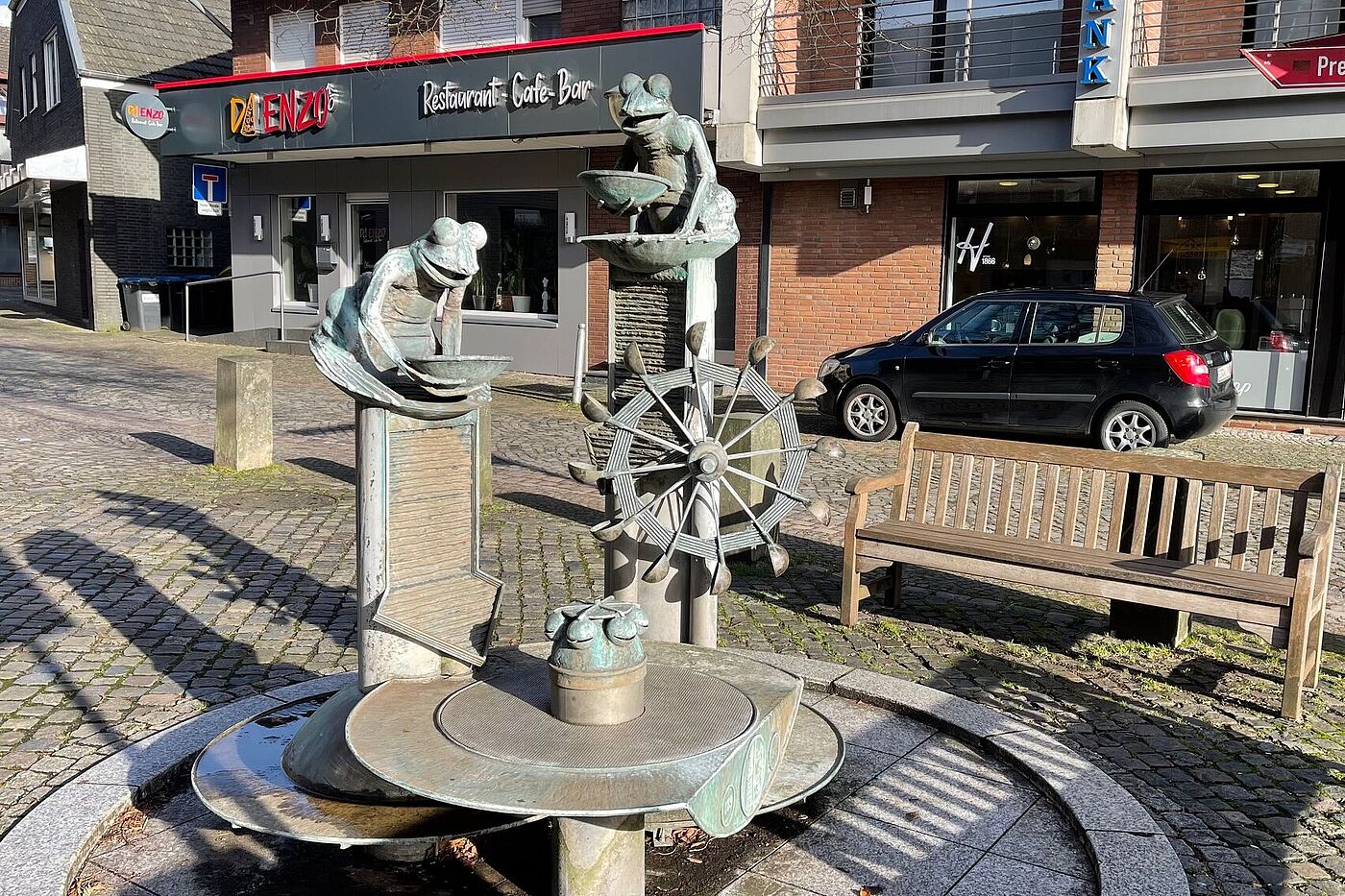 Der_Froschbrunnen_in_Raesfeld