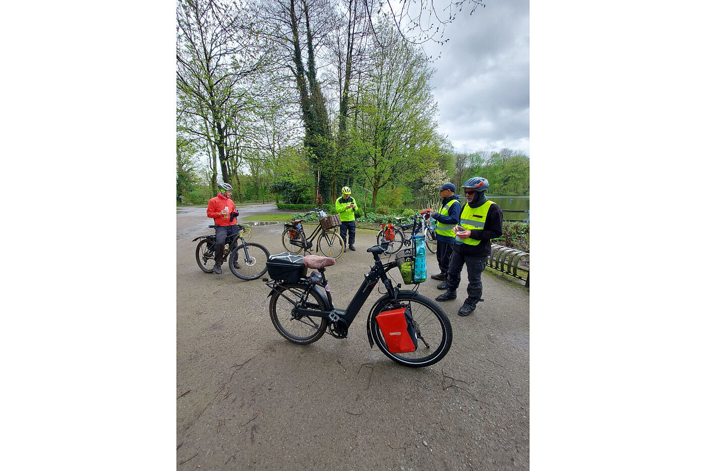 Rast am Stadtteich in Bottrop