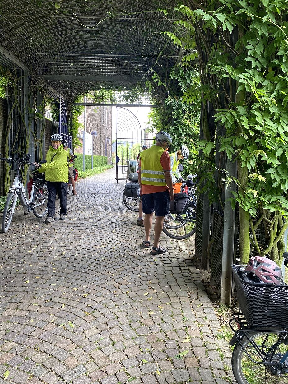 Wandelgang im Kloster Kamp 01 Wandelgang im Kloster Kamp