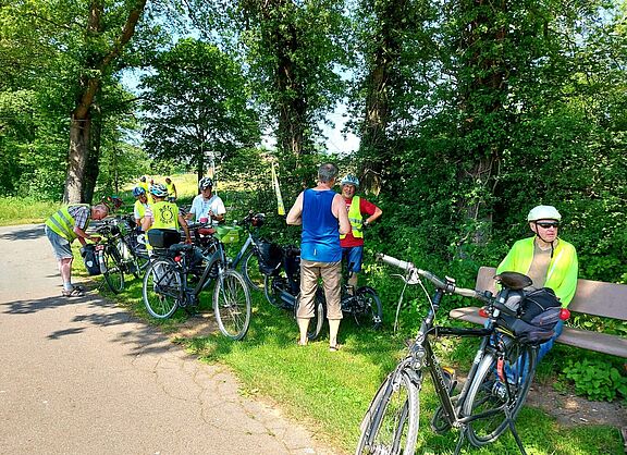 unterwegs zur "schwarzen Heide"