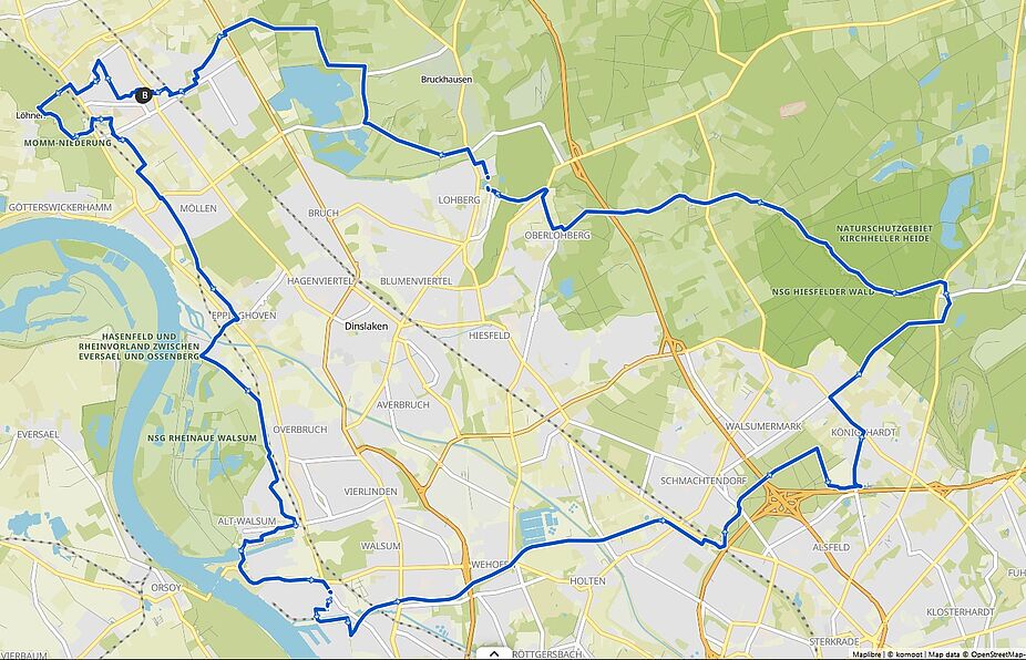 Hier geht's lang Hier geht's lang