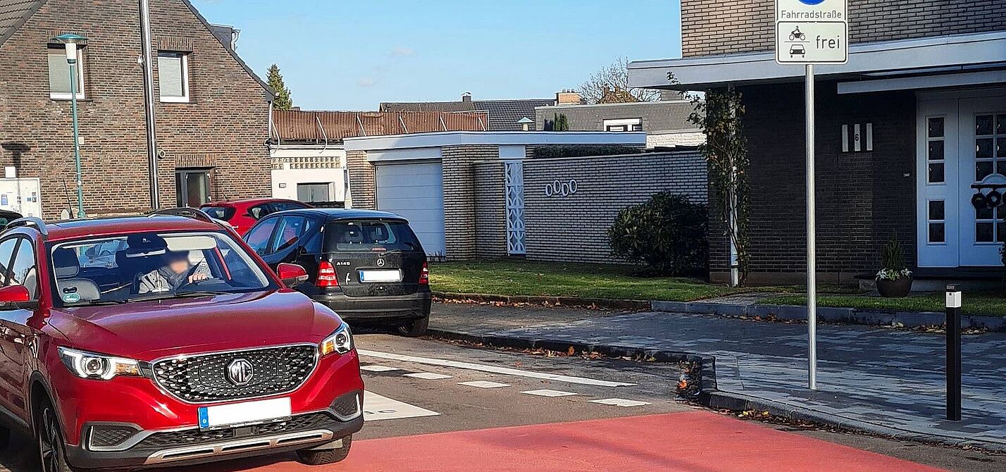 Fahrradstraße Geststraße Baerl Fahrradstraße Geststraße Baerl