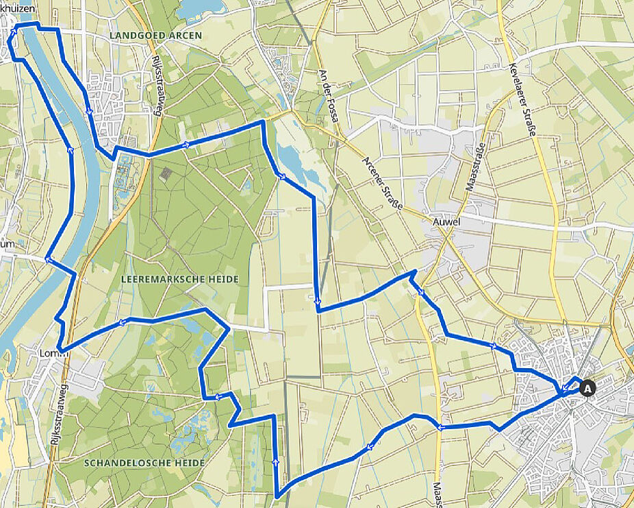 Tour 3, ab Straelen Tour Nr. 3